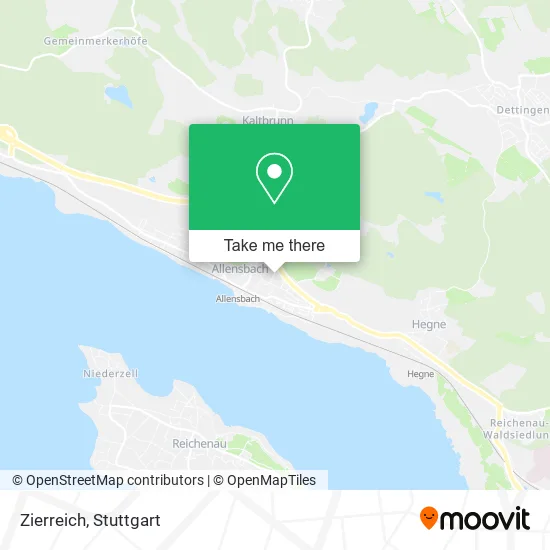 Карта Zierreich