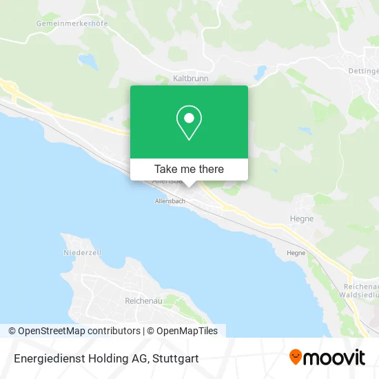 Карта Energiedienst Holding AG