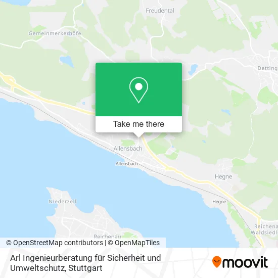 Карта Arl Ingenieurberatung für Sicherheit und Umweltschutz