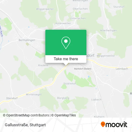 Карта Gallusstraße