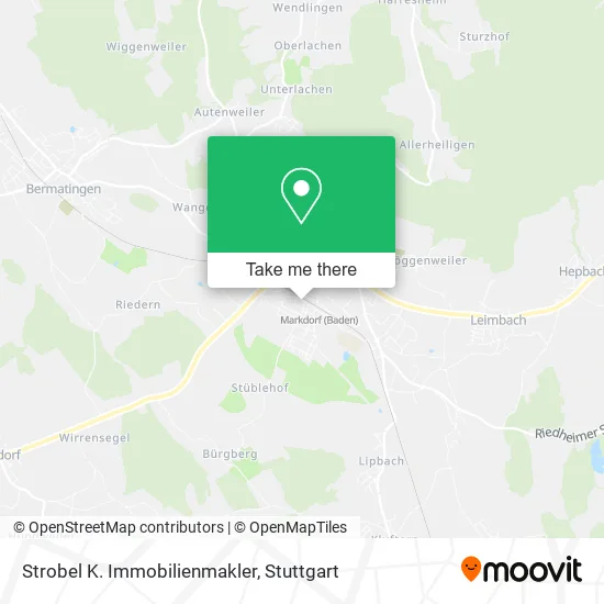 Карта Strobel K. Immobilienmakler