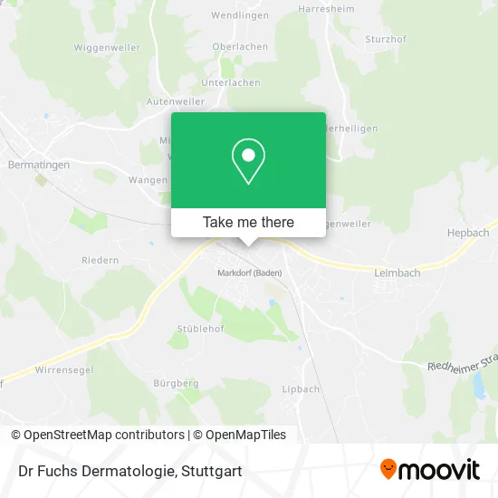 Карта Dr Fuchs Dermatologie
