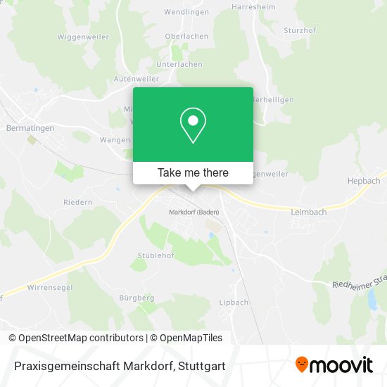 Карта Praxisgemeinschaft Markdorf