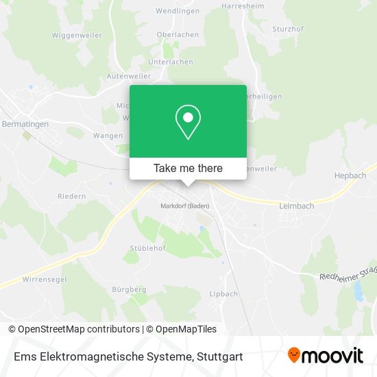 Ems Elektromagnetische Systeme map