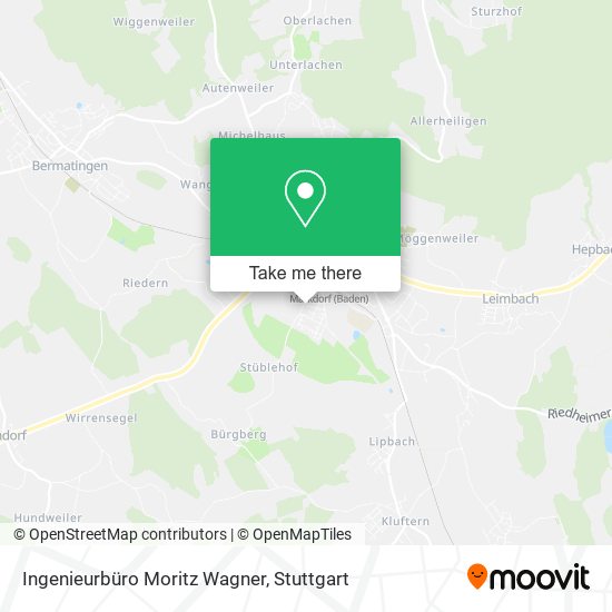 Ingenieurbüro Moritz Wagner map