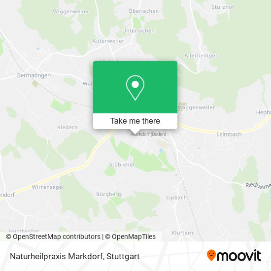 Naturheilpraxis Markdorf map