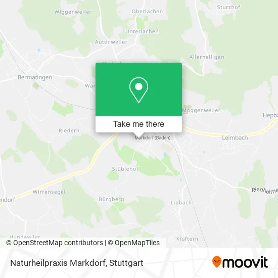 Карта Naturheilpraxis Markdorf
