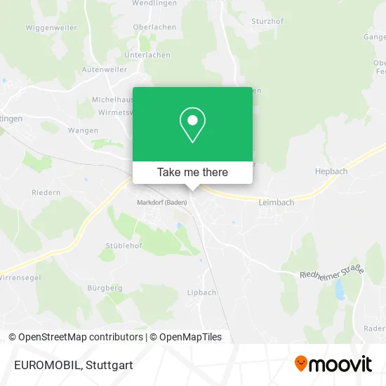 Карта EUROMOBIL