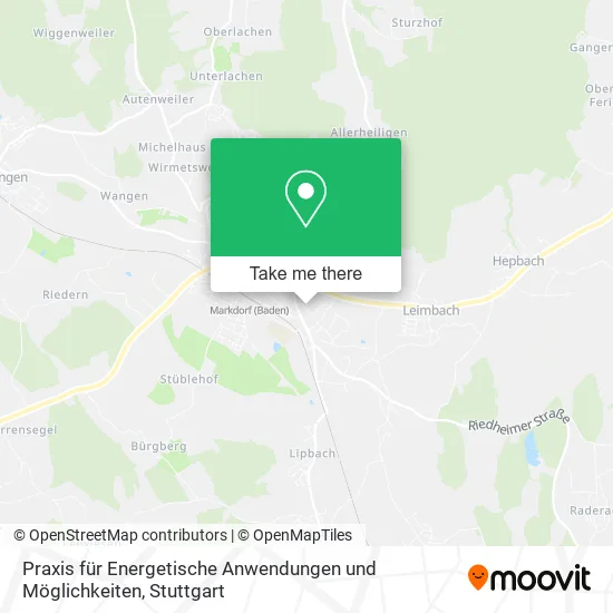 Карта Praxis für Energetische Anwendungen und Möglichkeiten