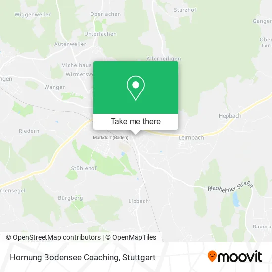 Карта Hornung Bodensee Coaching