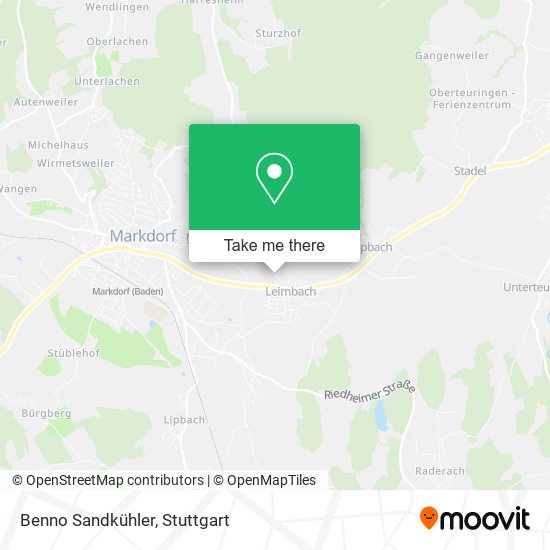 Benno Sandkühler map