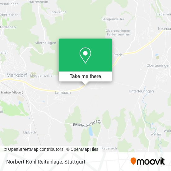 Norbert Köhl Reitanlage map