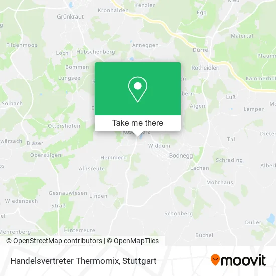 Карта Handelsvertreter Thermomix