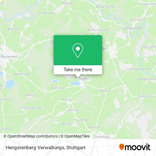 Hengstenberg Verwaltungs map