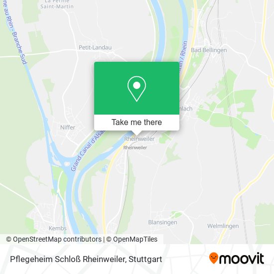 Pflegeheim Schloß Rheinweiler map