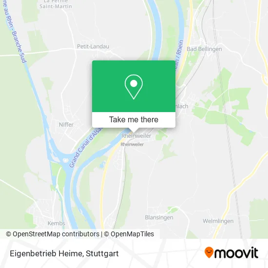 Карта Eigenbetrieb Heime