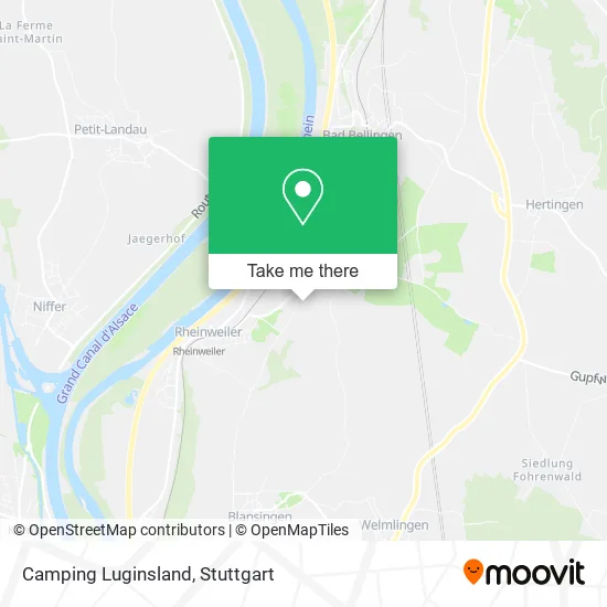 Карта Camping Luginsland
