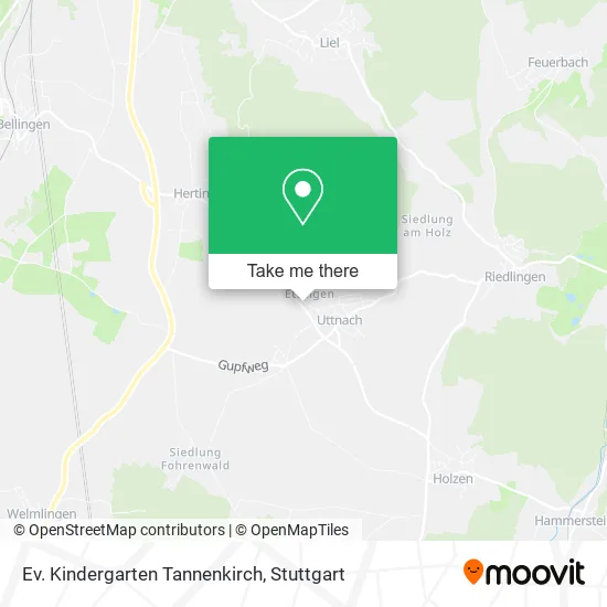 Карта Ev. Kindergarten Tannenkirch