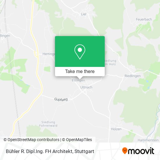 Bühler R. Dipl.Ing. FH Architekt map