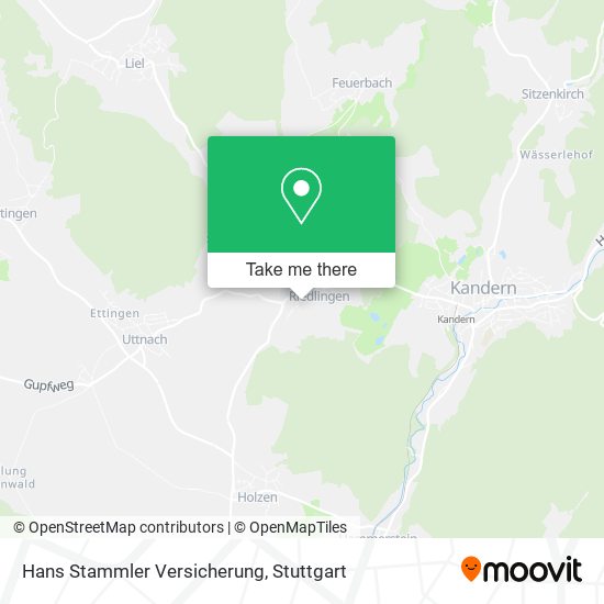 Hans Stammler Versicherung map