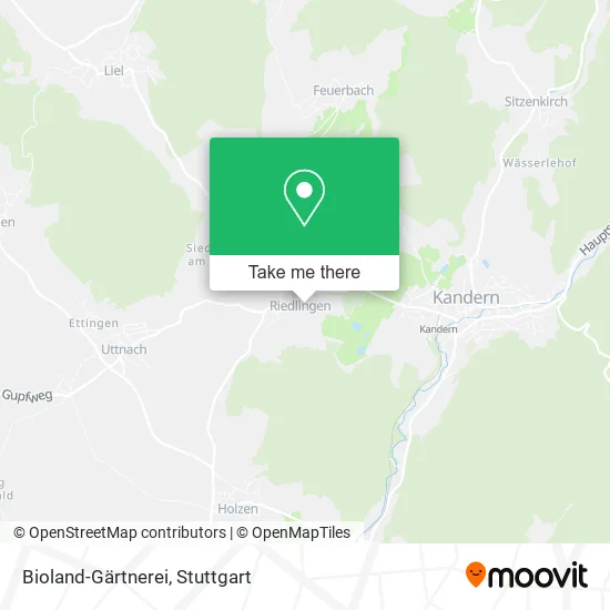 Карта Bioland-Gärtnerei