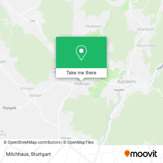 Milchhaus map