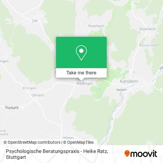 Psychologische Beratungspraxis - Heike Ratz map