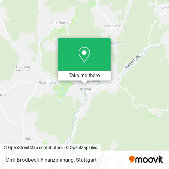 Карта Dirk Brodbeck Finanzplanung
