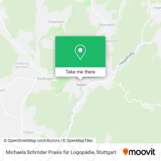 Карта Michaela Schröder Praxis für Logopädie