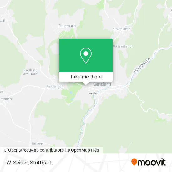 Карта W. Seider