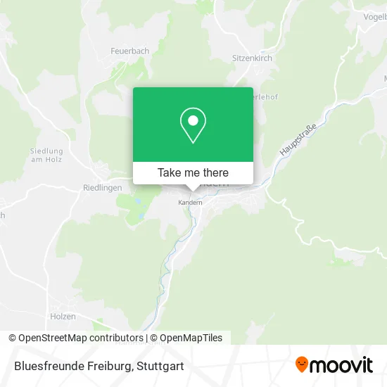 Карта Bluesfreunde Freiburg