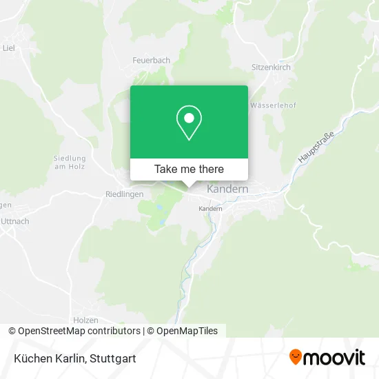 Карта Küchen Karlin