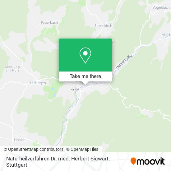 Naturheilverfahren Dr. med. Herbert Sigwart map