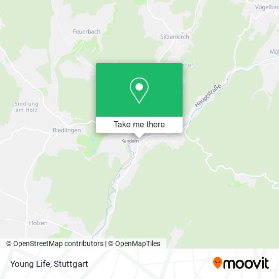 Young Life map