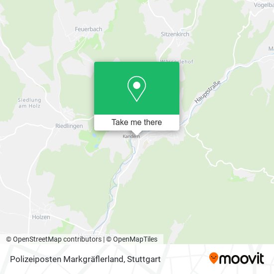 Карта Polizeiposten Markgräflerland
