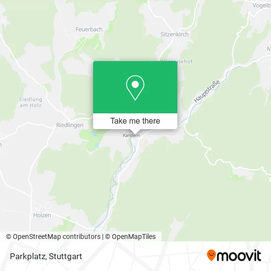 Карта Parkplatz