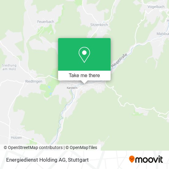 Карта Energiedienst Holding AG