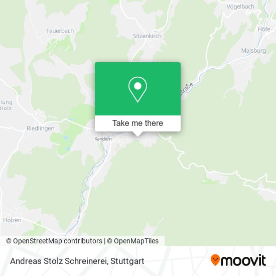 Andreas Stolz Schreinerei map
