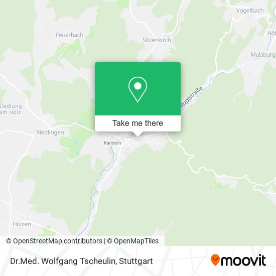 Dr.Med. Wolfgang Tscheulin map