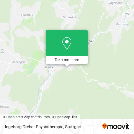 Карта Ingeborg Dreher Physiotherapie