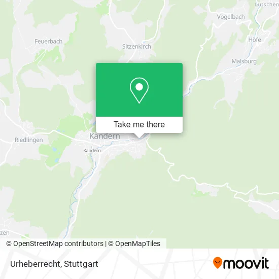 Карта Urheberrecht