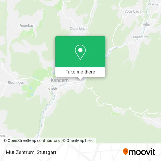 Карта Mut Zentrum