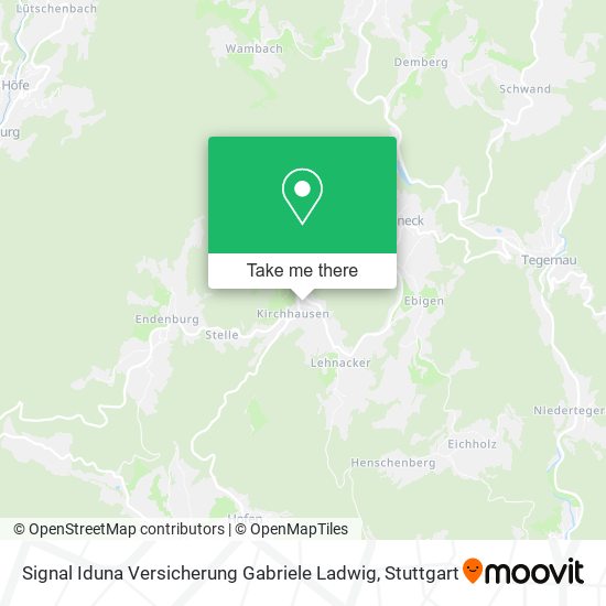 Signal Iduna Versicherung Gabriele Ladwig map