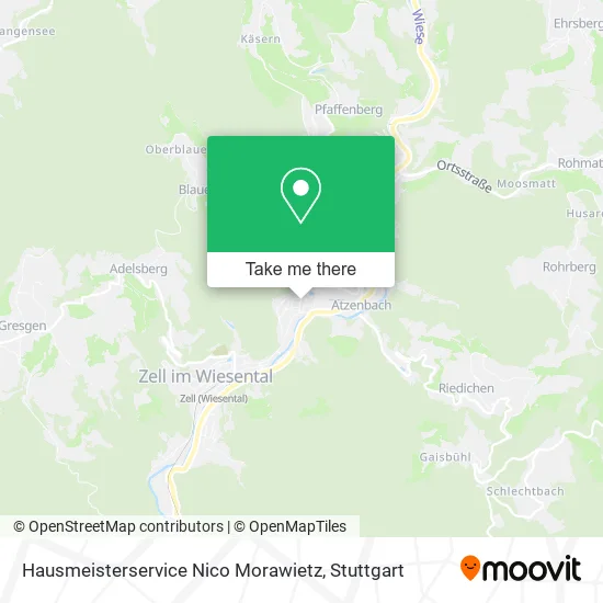 Карта Hausmeisterservice Nico Morawietz