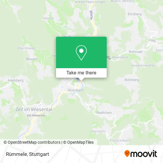 Карта Rümmele
