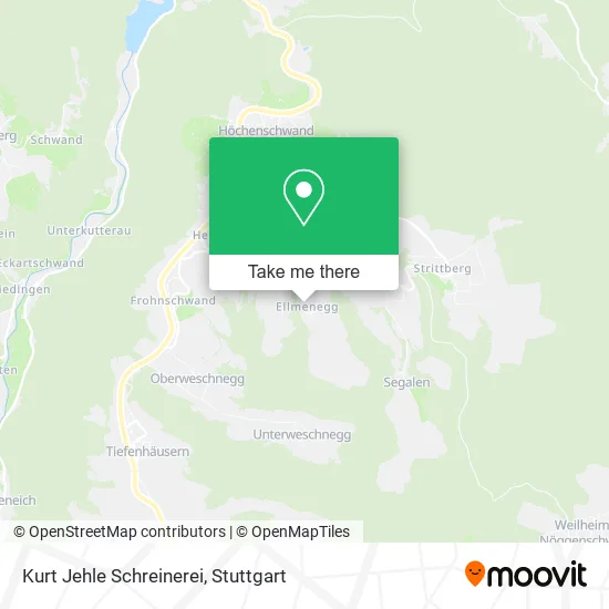 Карта Kurt Jehle Schreinerei