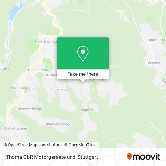 Thoma GbR Motorgeraete und map