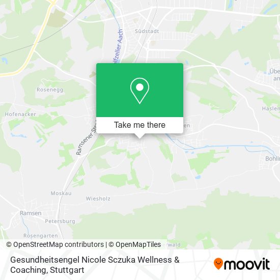 Gesundheitsengel Nicole Sczuka Wellness & Coaching map