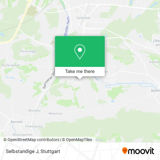 Карта Selbstandige J