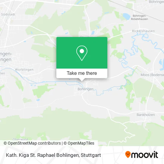 Карта Kath. Kiga St. Raphael Bohlingen